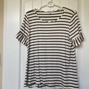 Striped Green Envelope shirt